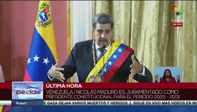 Nicolás Maduro: Un nazi sionista, un sádico social llamado Javier Milei