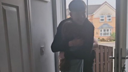 Military brother's surprise visit leaves little girl in tears of joy