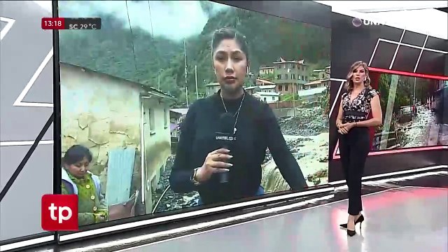 Torrenciales lluvias generan crecida del río que deja graves destrozos en Quime