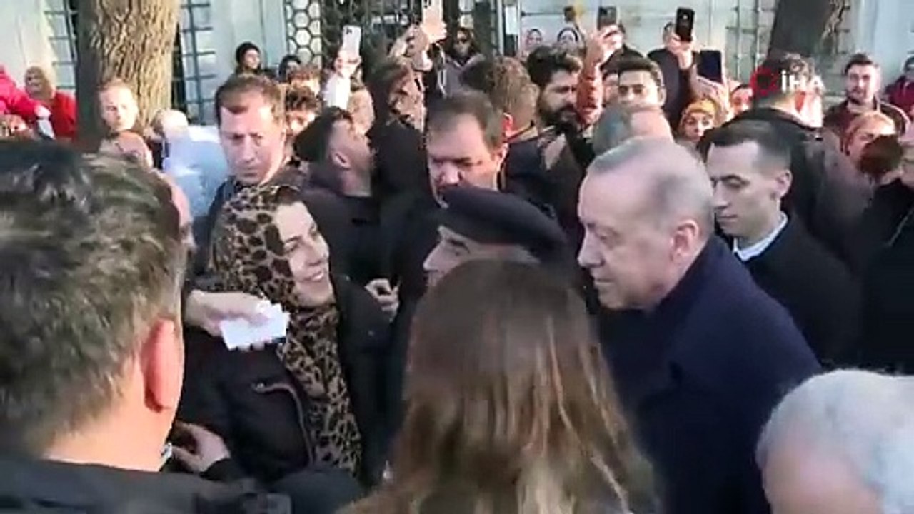 Erdoğan'dan vatandaşlara ikram