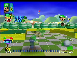 Mario Golf online multiplayer - n64