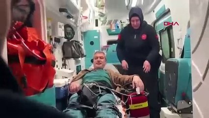 Ambulans uçak kalp hastası için seferber oldu!