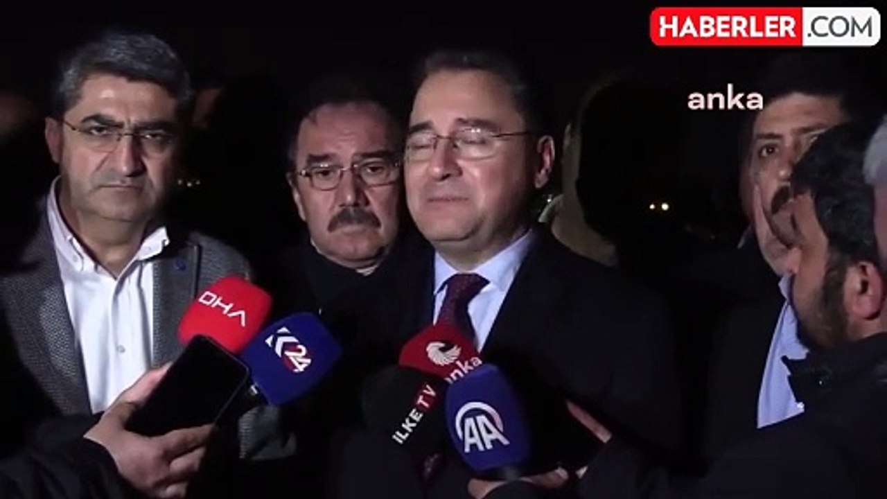 Ali Babacan, 'Yeni Yol' için "Siyasi tarihimizde bir ilk" dedi