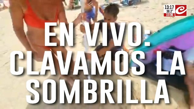 Explota el verano: las playas de Pinamar llenas de turistas