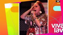 Lolita Córtes es víctima de burlas en redes sociales tras cantar en vivo