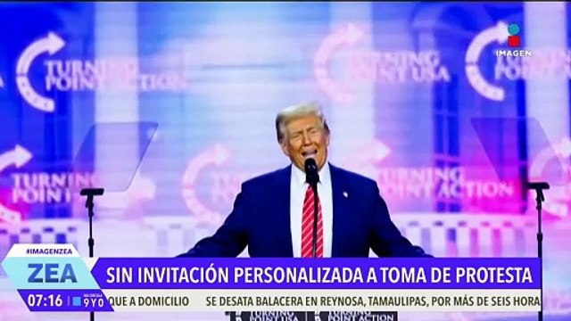Sheinbaum no ha recibido invitación personalizada para la toma de protesta de Trump