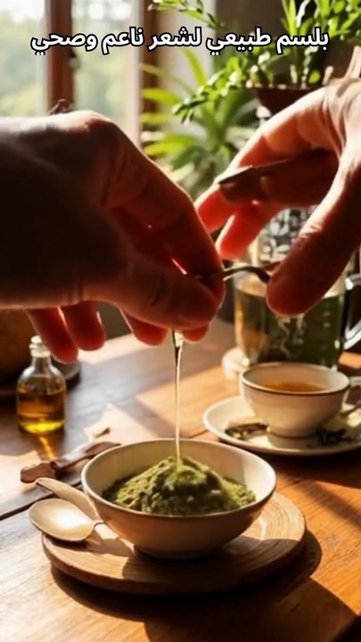 بلسم طبيعي لشعر ناعم وصحي | وصفة سحرية من عشبة الكثيراء