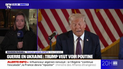Guerre en Ukraine: Volodymyr Zelensky se dit prêt à rencontrer Donald Trump après son investiture