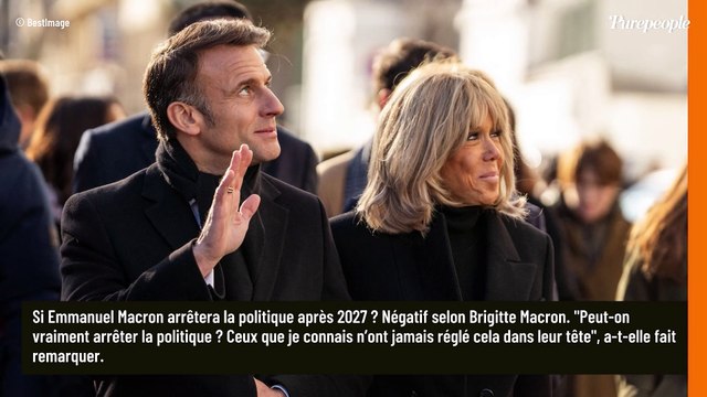 Ce souhait que Brigitte Macron a concernant Emmanuel Macron, mais qui ne se réalisera jamais : Je voudrais qu'il arrête...