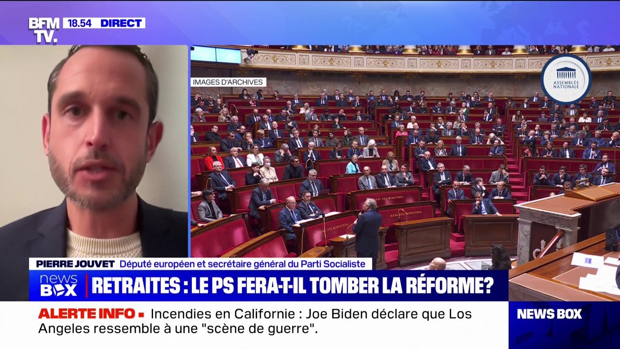 Retraites: "Nous attendons des engagements fermes", affirme Pierre Jouvet (PS)