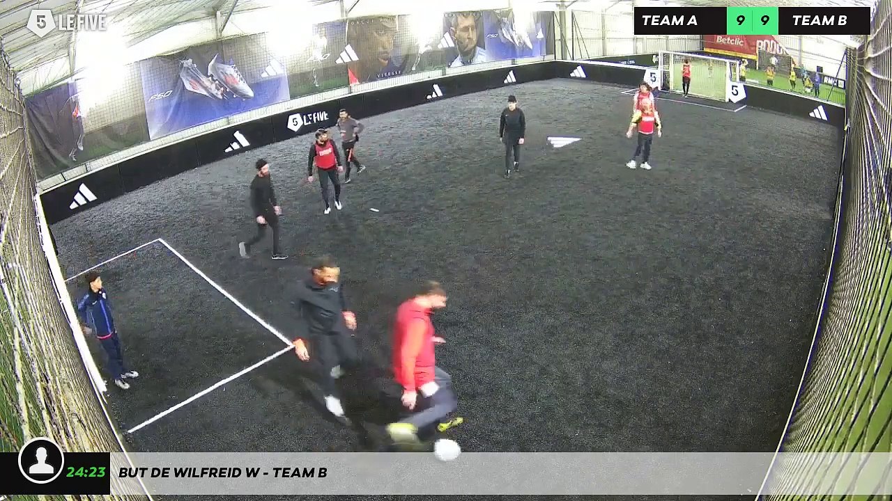 But de Wilfreid W - Team B