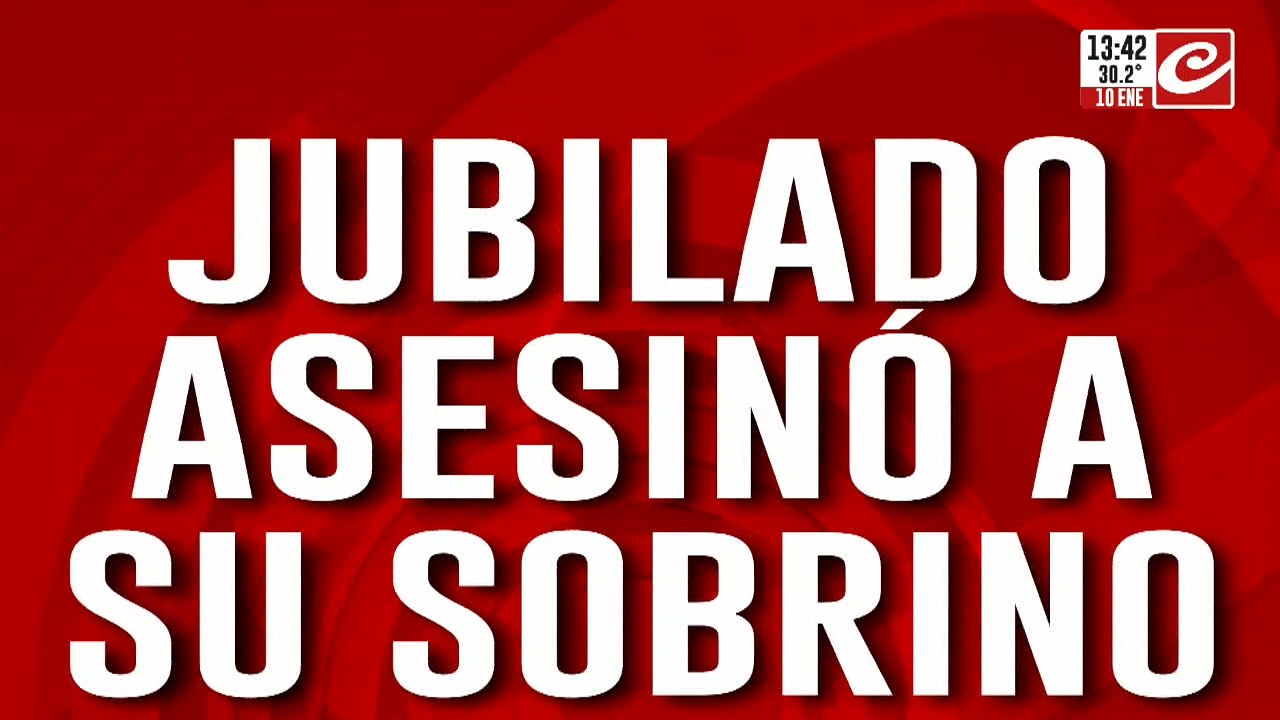 Un jubilado asesinó a su sobrino: lo mató a balazos por los ladridos de su perro
