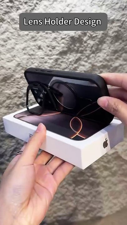IPhone 15 Pro Max Magnetic Clear Mobile Phone Case For iPhone 16 14 13 12 11 Pro Max Metal Lens Holder