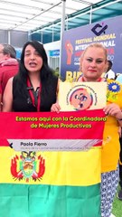 Alma Plus Tv entrevistó a la vocera de la coordinadora de mujeres productivas de Bolivia