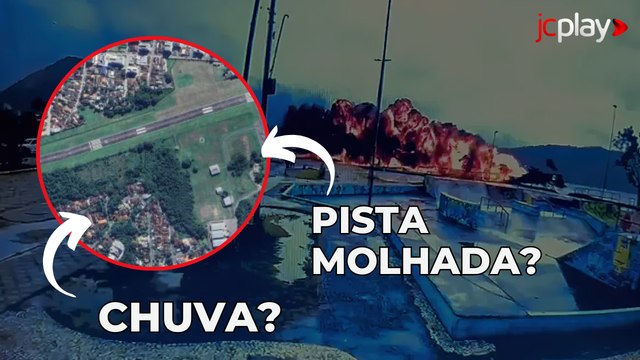 AVIÃO UBATUBA: detalhe na pista chama atenção para pouso