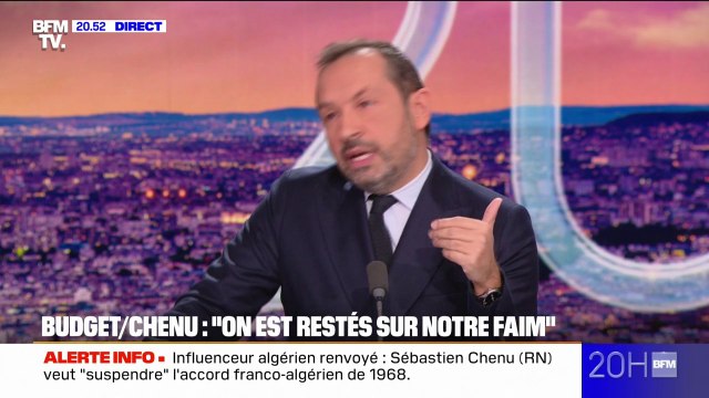 Consultations sur le budget: Ils ne souhaitent pas changer de logique politique , déplore Sébastien Chenu, député RN