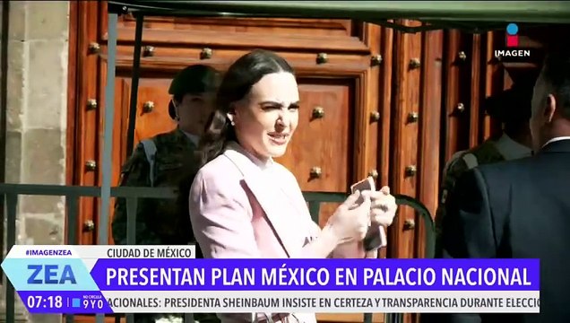 Presentan el Plan México e integrantes del CADERR en su visita a Palacio Nacional