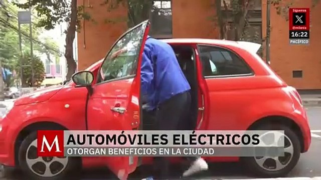 Para fomentar su uso, automóviles eléctricos reciben beneficios en CdMx
