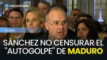 Tellado carga contra Sánchez por no censurar el 
