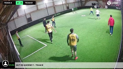 But de Ahcene Y - Team B