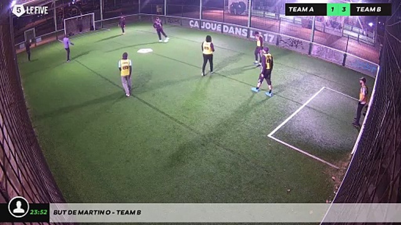 But de Martin O - Team B