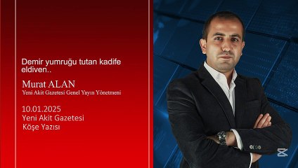 Murat Alan: Demir yumruğu tutan kadife eldiven..