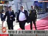 Inicia partida de las autoridades que acompañaron al Pdte. Nicolás Maduro en su juramentación
