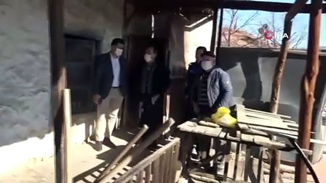 Isparta'da evden bir kamyon çöp çıkarıldı!