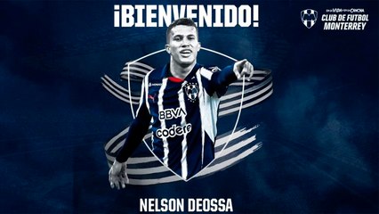 Nelson Deossa ya está en Monterrey para reportar como nuevo jugador de Rayados en 2025