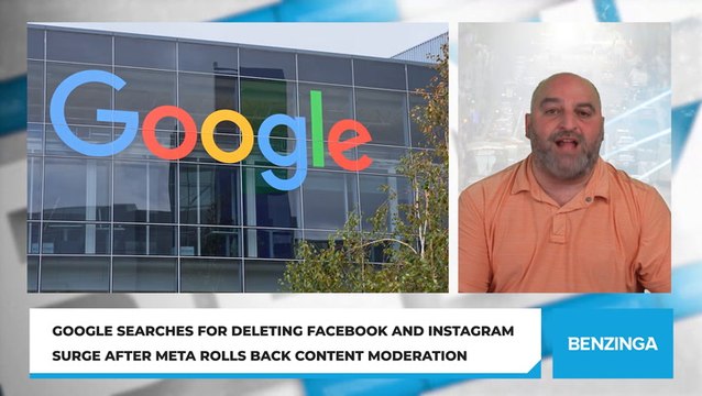 Google Searches for Deleting Facebook and Instagram Surge After Meta Rolls Back Content Moderation