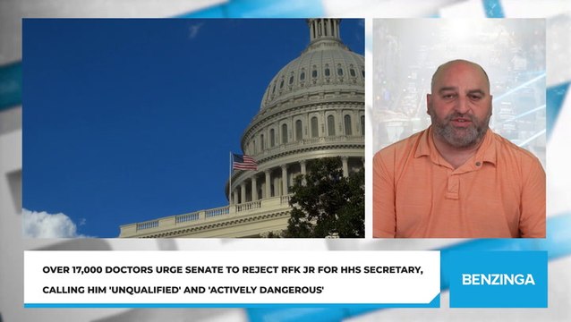 Over 17,000 Doctors Urge Senate To Reject RFK Jr For HHS Secretary, Calling Him 'Unqualified' And 'Actively Dangerous'