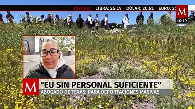 Abogados advierten que EU carece de personal suficiente para deportaciones masivas