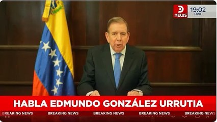 El mensaje de Edmundo González Urrutia