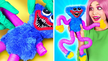 Wow! Huggy Wuggy Has Fidget Arms! 😱 *Cool Gadgets from TikTok*