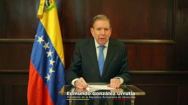 Habló Edmundo González Urrutia tras la asunción de Nicolás Maduro