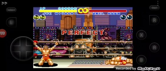Fatal Fury 2 Joe Higashi vs Axel Hawk luta completa