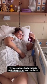 Sabrina Sato recebe ligação especial de Preta Gil após cerimônia de casamento; veja