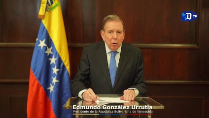 Maduro se autocorona dictador, dice Edmundo González y ordena al alto mando militar preparar su juramentación