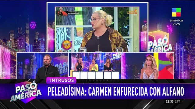 🔥 TERRIBLE CRUCE EN VIVO entre Graciela Alfano y Carmen Barbieri