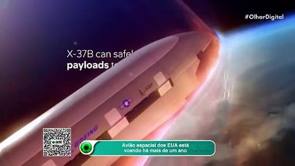 Avião espacial dos EUA está voando há mais de um ano