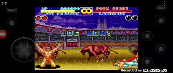 Fatal Fury 2 Joe Higashi vs Laurence Blood luta completa