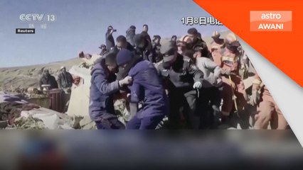 Mangsa cedera gempa bumi di Tibet meningkat 337 orang
