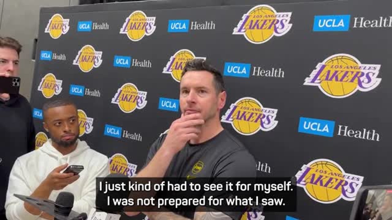 Lakers coach Redick confirms loss of home in LA fires