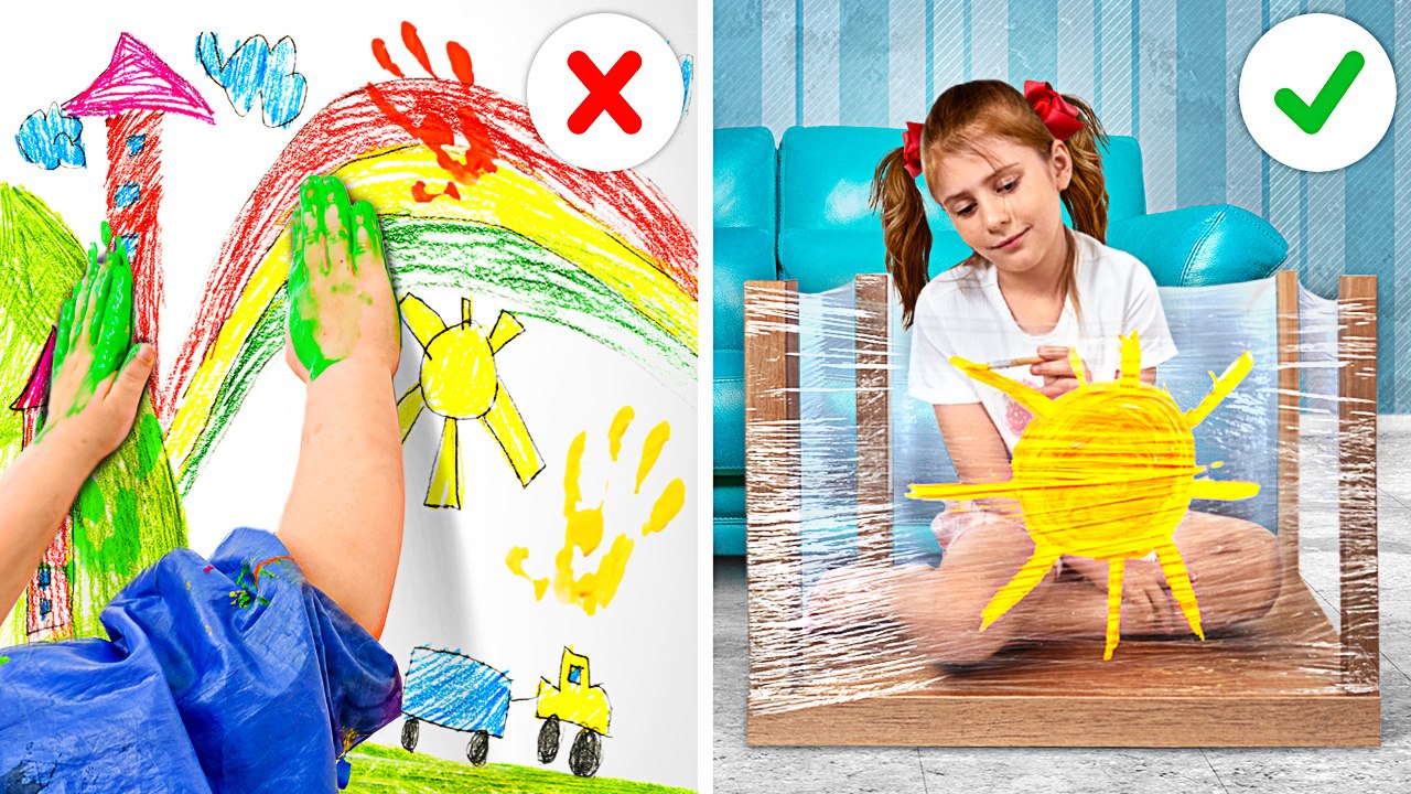 Bonbons secrets et spray anti-monstres || Astuces et idées épiques pour les parents !