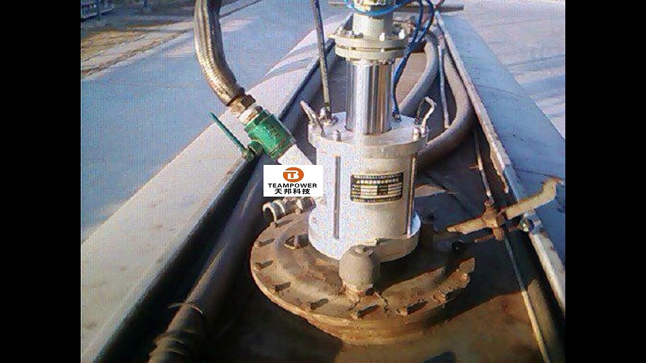 Vapor Recovery tanktruck loading arm system for gasoline|Lian Yun Gang Teampower| https://tank-terminals.com