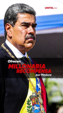 EEUU sube a $us 25 millones la recompensa por la captura de Maduro y su ministro del Interior.