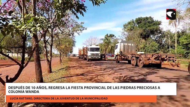 Después de 10 años, regresa la Fiesta Provincial de las Piedras Preciosas a Colonia Wanda