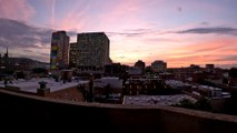 Time Lapse - Sunset at the Village - Montreal