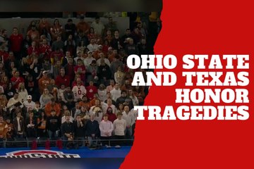 Ohio State and Texas unite in powerful tribute to recent tragedies