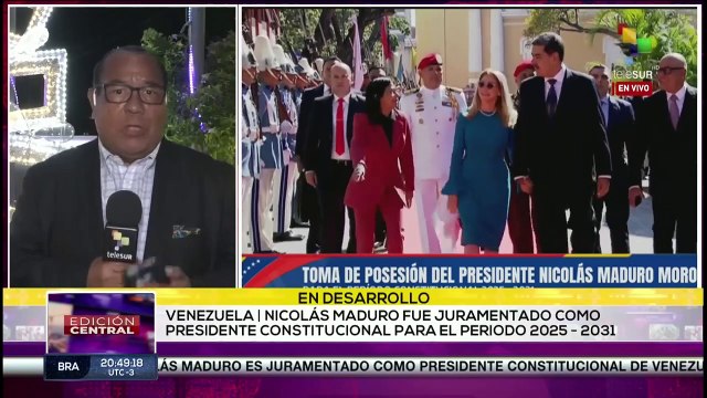 Pueblo venezolano celebró la juramentación del pdte. Maduro